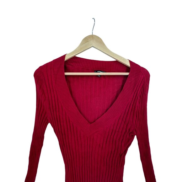 Express Sweater Top Womens Size L Y2k 90s Retro ASO Bella Swan Elena Gilbert - Picture 9 of 10